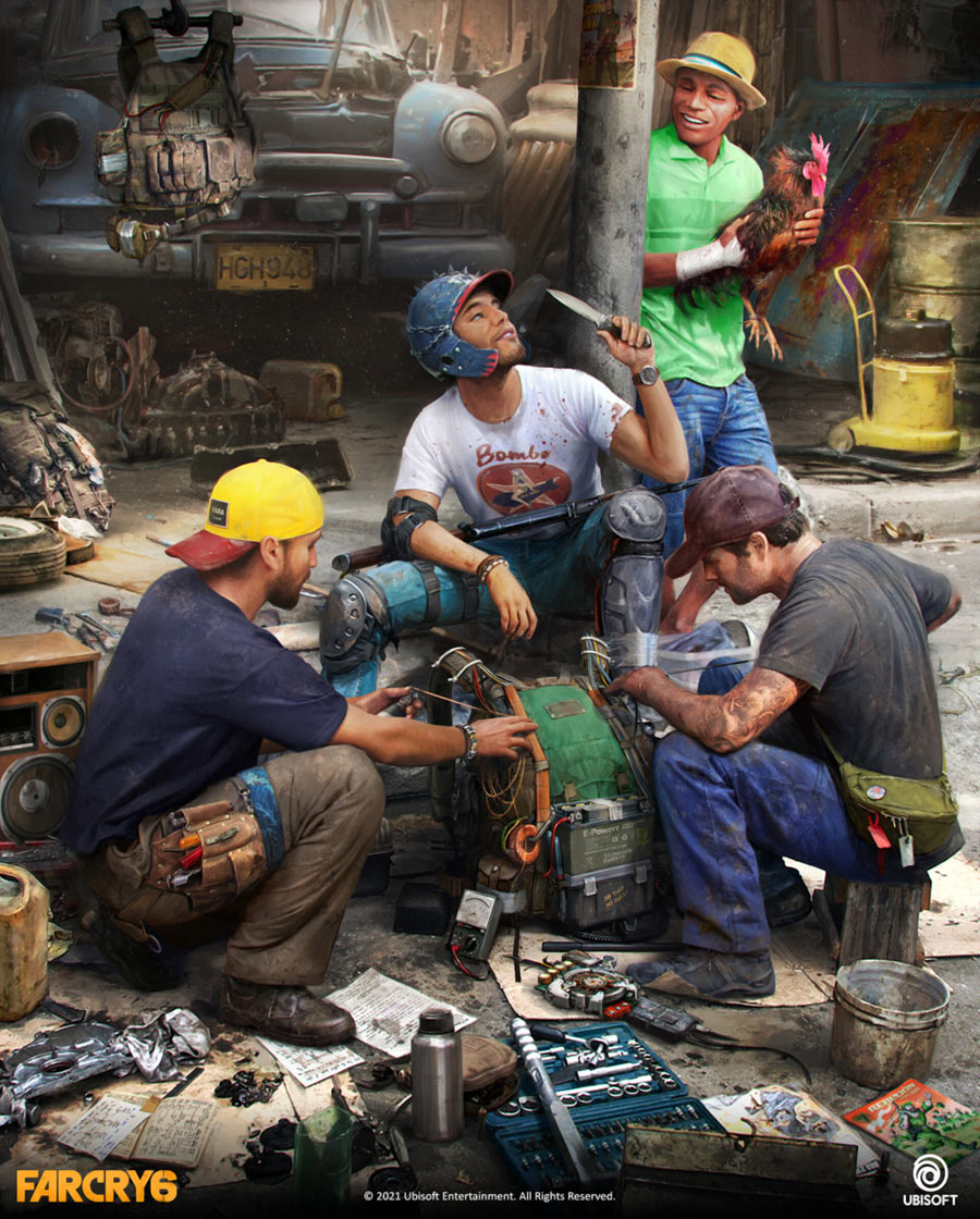 Guerrilla Community Art from Far Cry 6