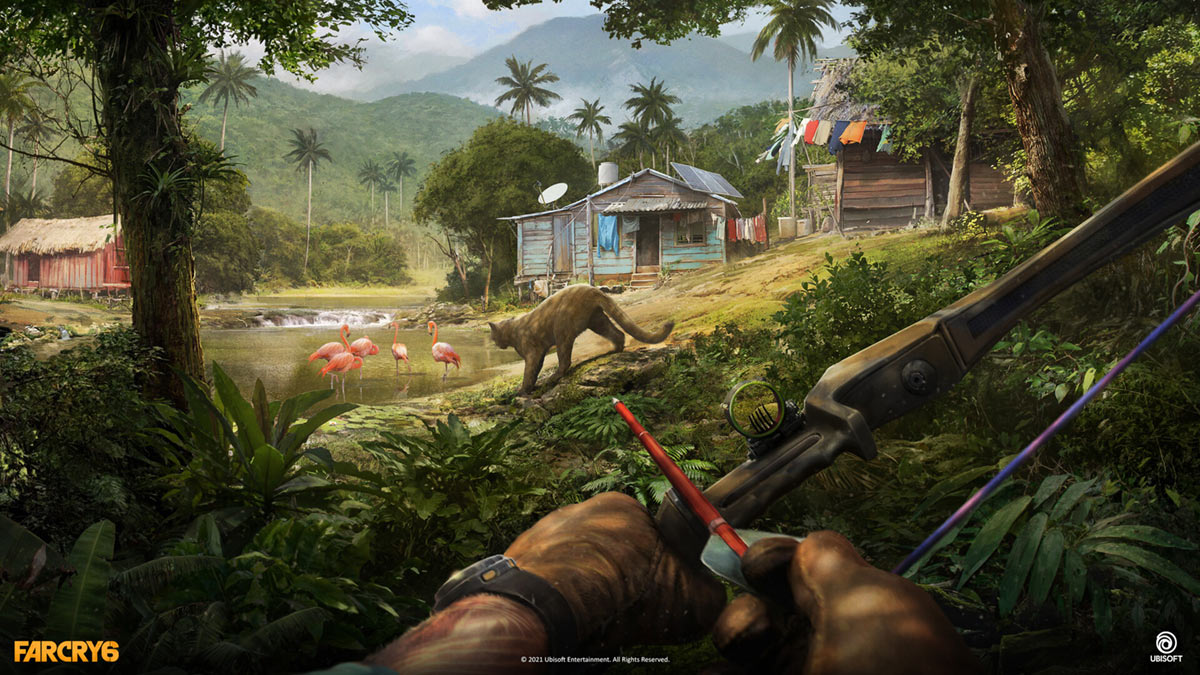 Hunting Art from Far Cry 6