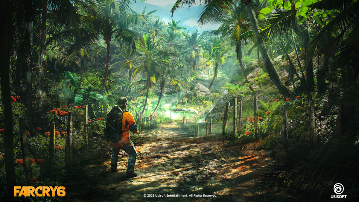 Jungle Trail Art from Far Cry 6