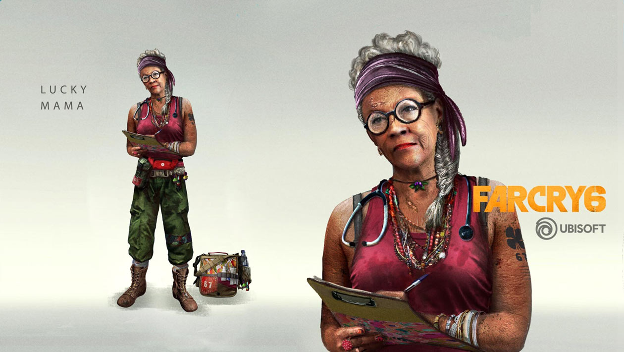 Lucky Mama Art from Far Cry 6