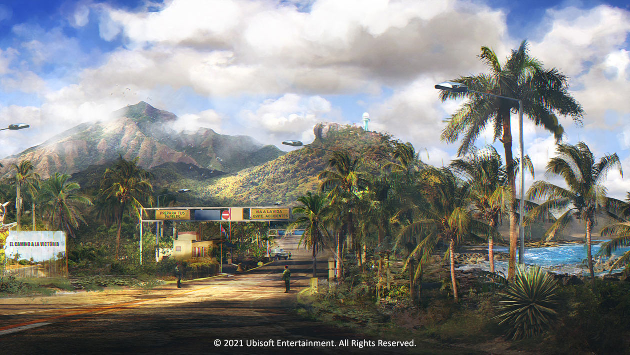 Military Stop Art from Far Cry 6