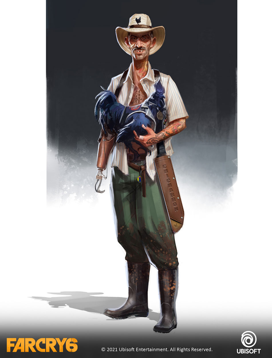 Reinaldo Art from Far Cry 6