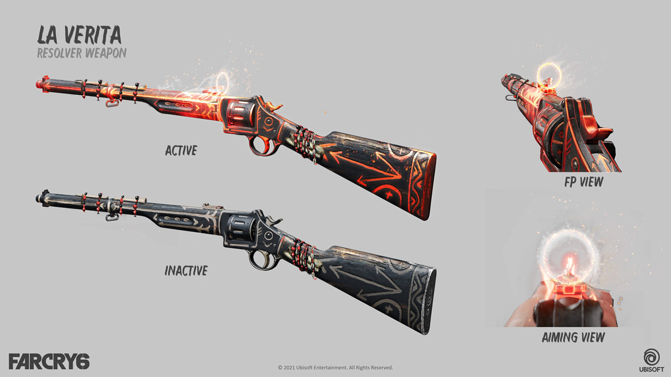 Rifle Art from Far Cry 6