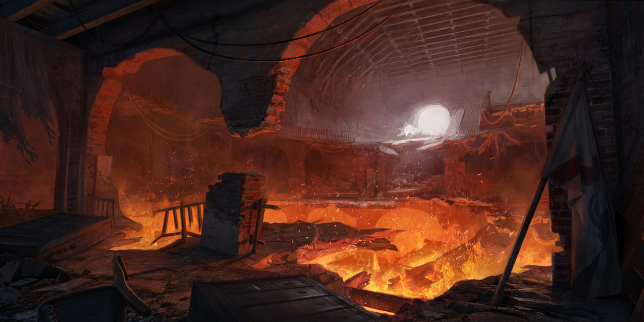 Sea Monster Room Art from Far Cry 6