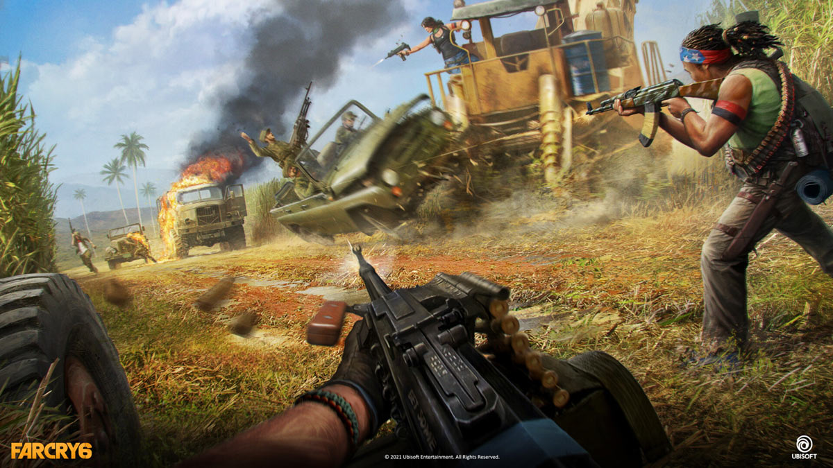 Sugar Cane Ambush Art from Far Cry 6