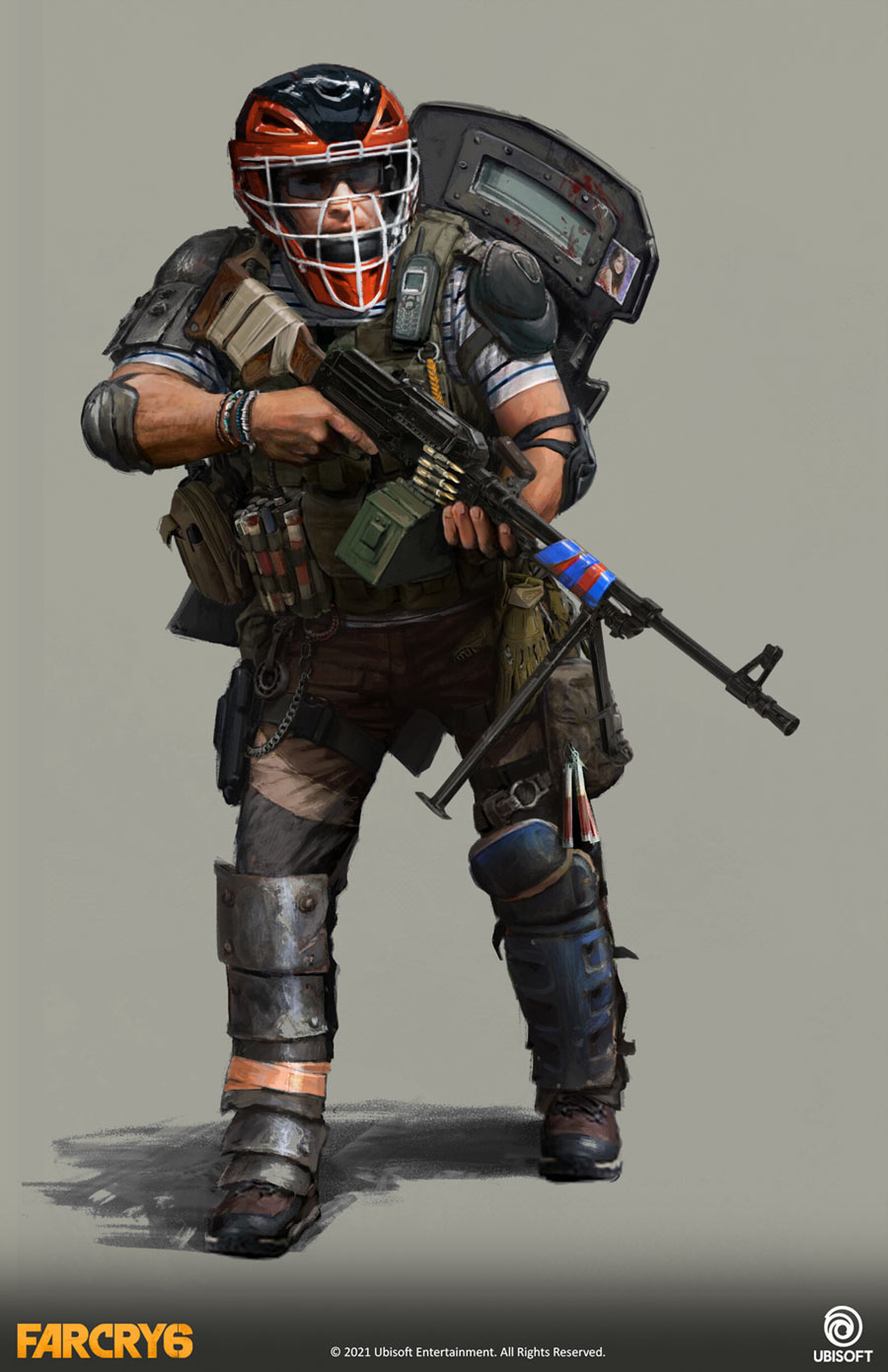 Tank Gear Art from Far Cry 6