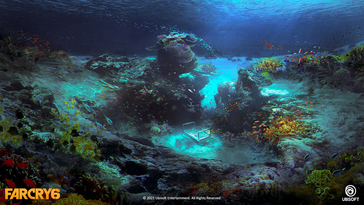 Underwater Art from Far Cry 6