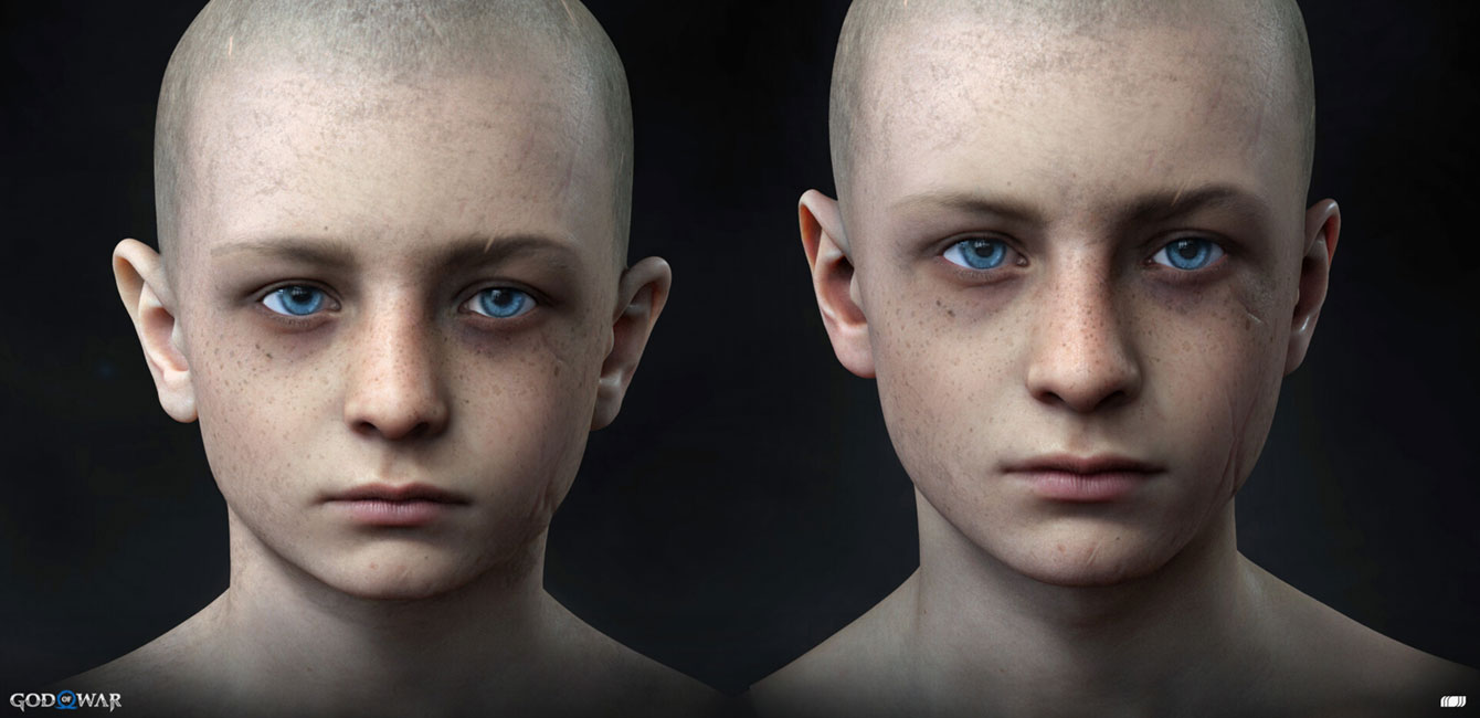 Atreus Aging Exploration from God of War Ragnar&ouml;k