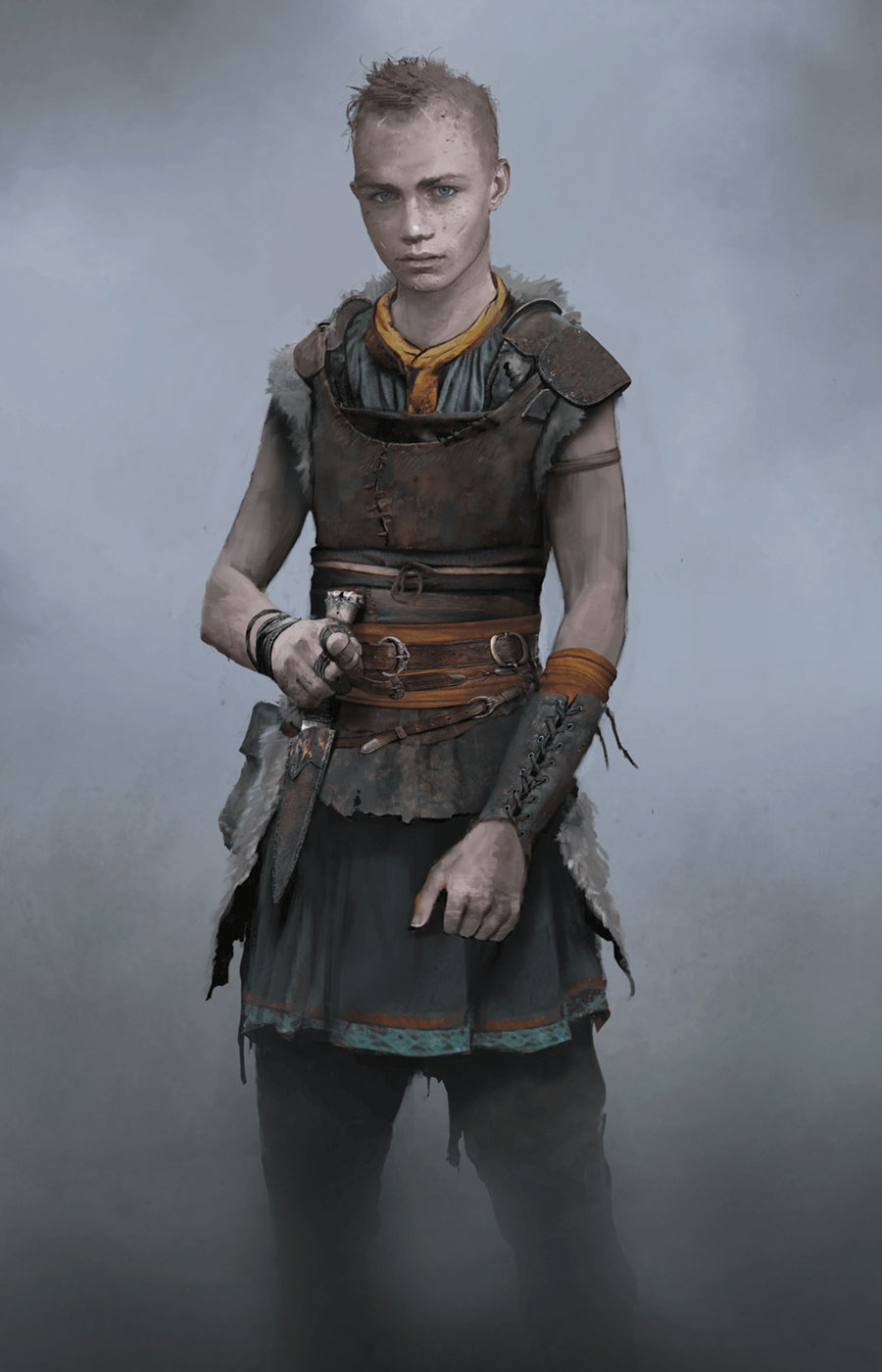 Atreus Concept Art from God of War Ragnar&ouml;k