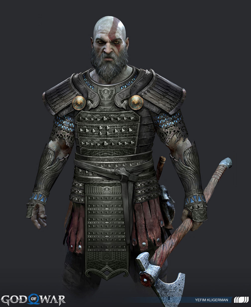 Berserker Soul Armor Art from God of War Ragnar&ouml;k