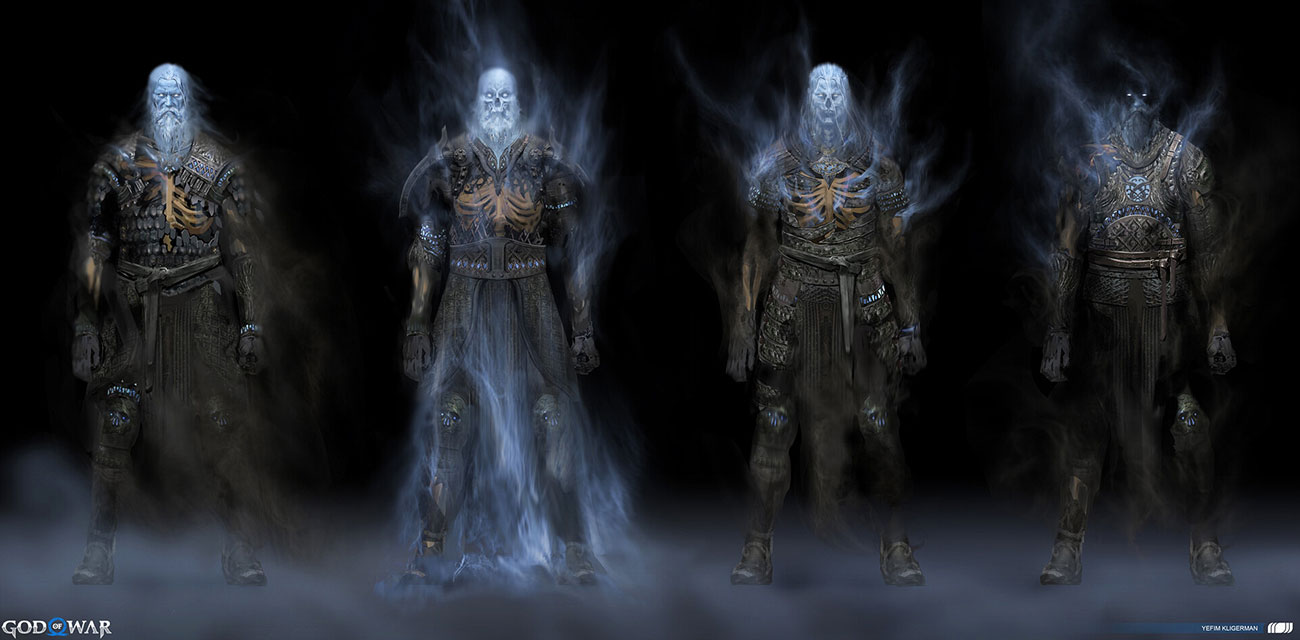 Berserker Soul Early Concepts from God of War Ragnar&ouml;k