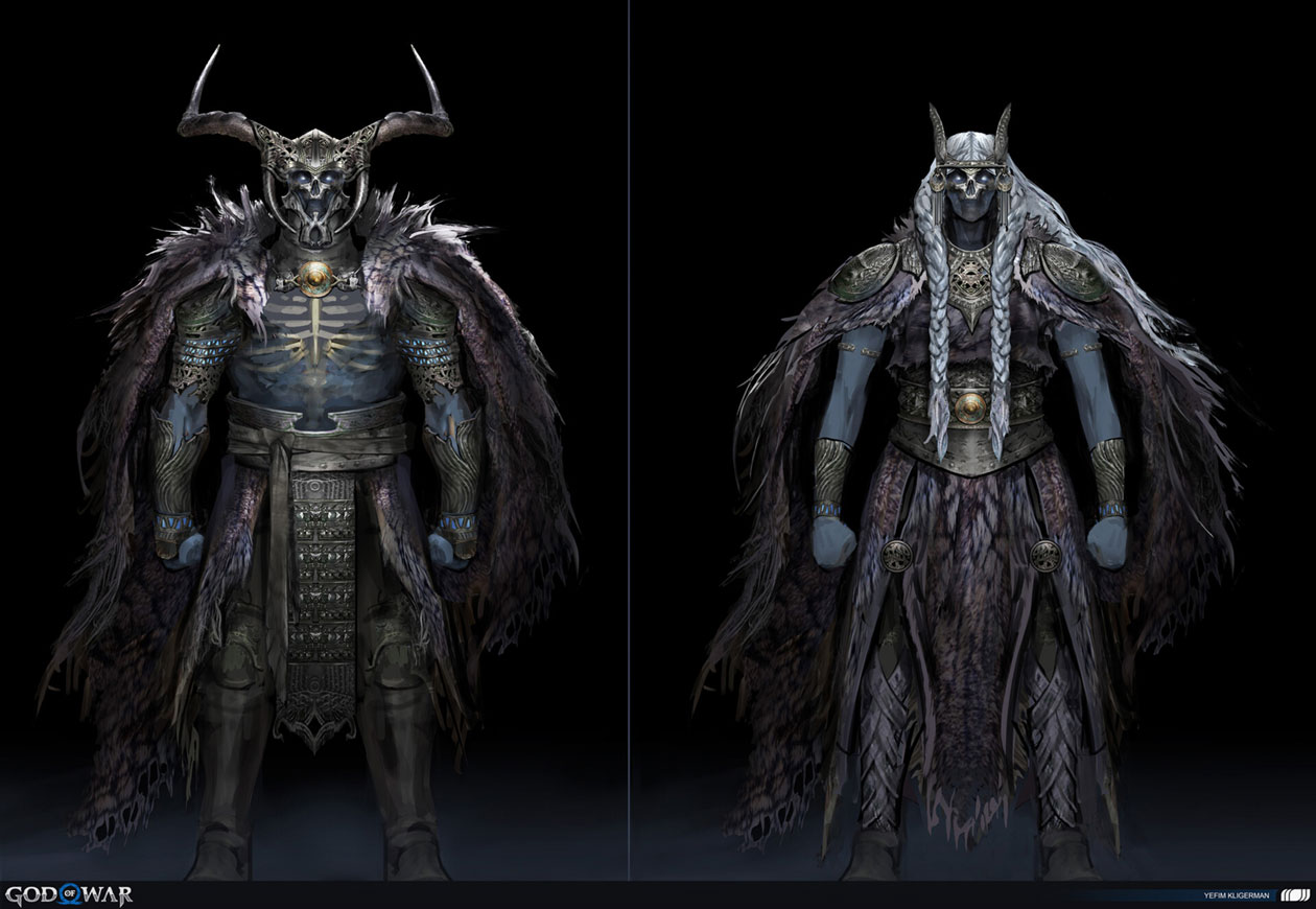 Berserker Soul Early Design from God of War Ragnar&ouml;k
