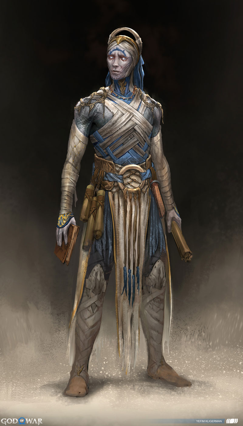 Byggvir Concept Art from God of War Ragnar&ouml;k