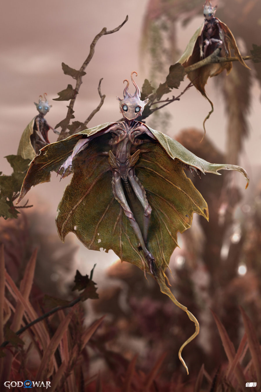 Fairies Art from God of War Ragnar&ouml;k