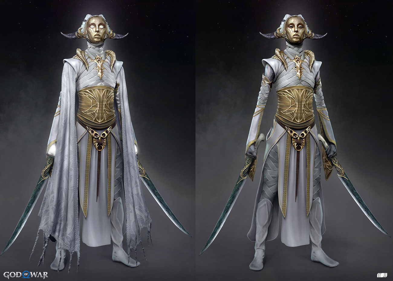 Light Elf Art from God of War Ragnar&ouml;k