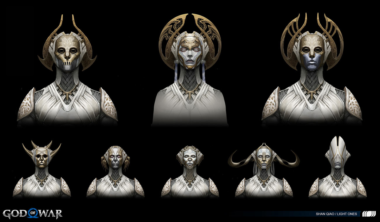 Light Ones Concepts from God of War Ragnar&ouml;k