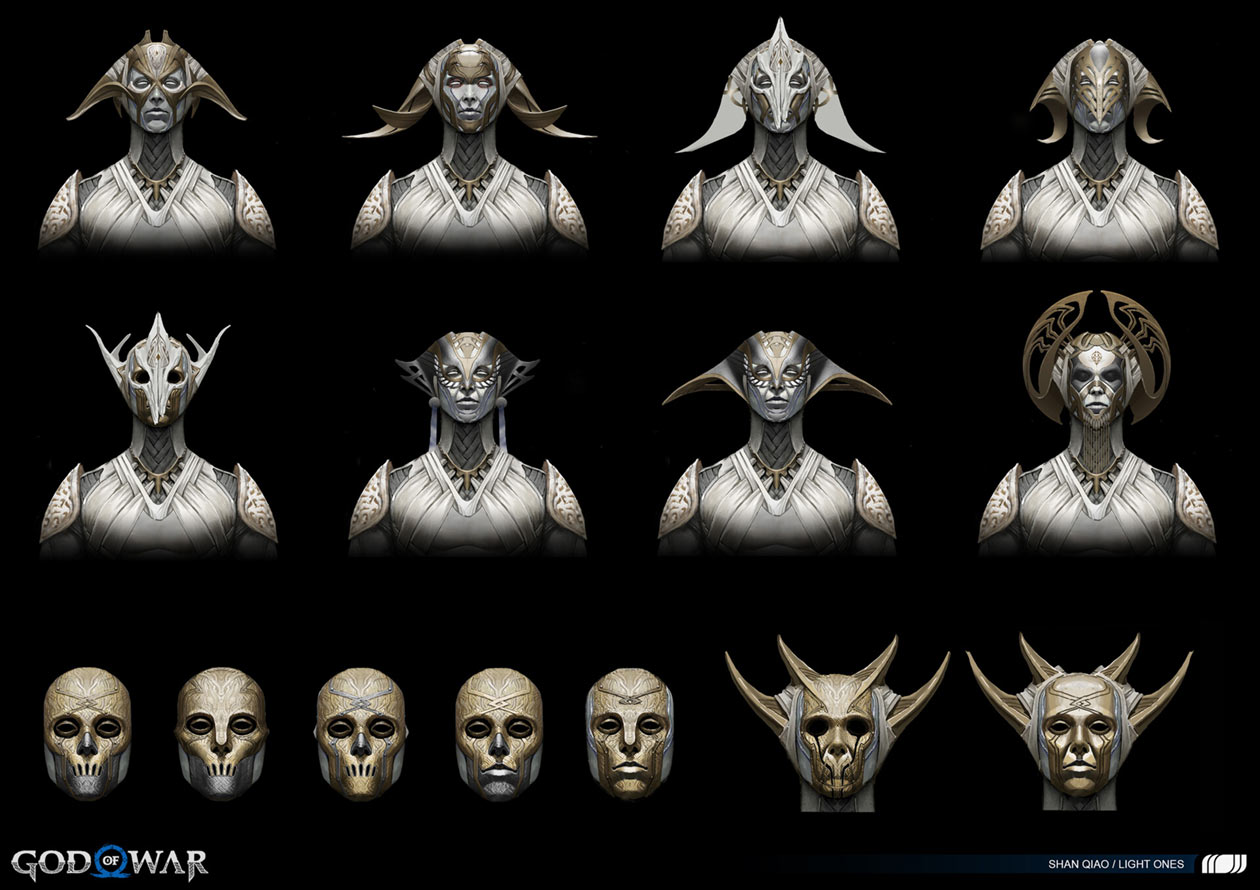 Light Ones Variations from God of War Ragnar&ouml;k