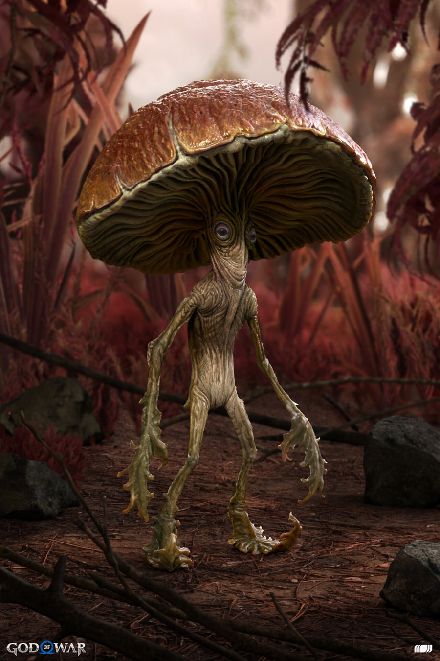 Mandrake Art from God of War Ragnar&ouml;k