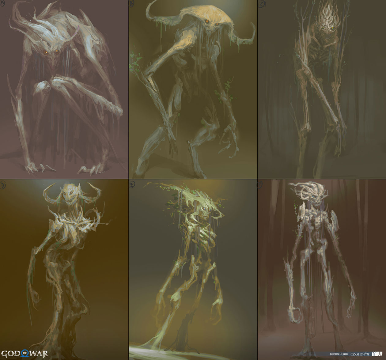 Nokken Concepts from God of War Ragnar&ouml;k