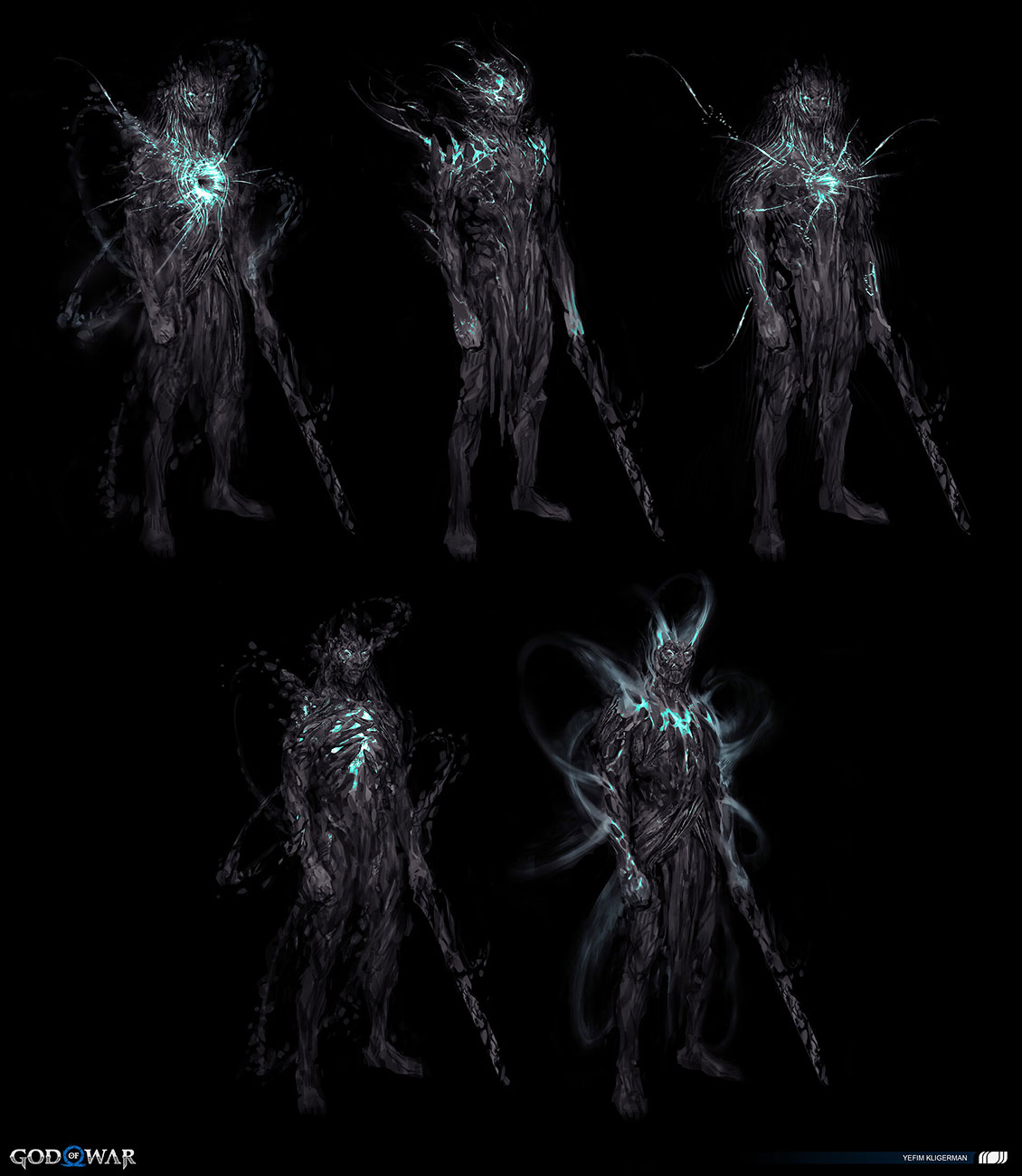 Ragnar&ouml;k Concepts from God of War Ragnar&ouml;k