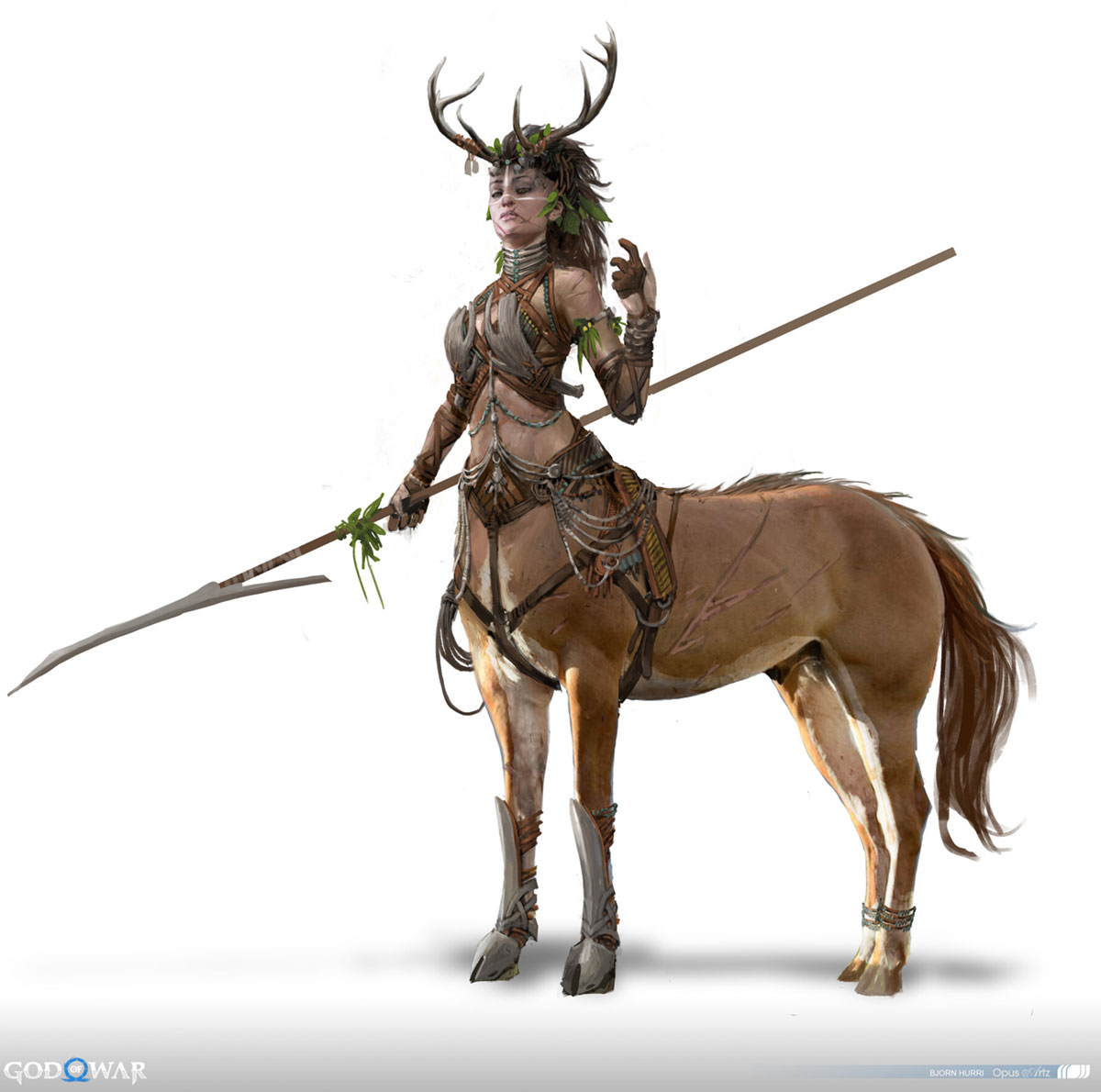 Stalker Concept Artwork from God of War Ragnar&ouml;k
