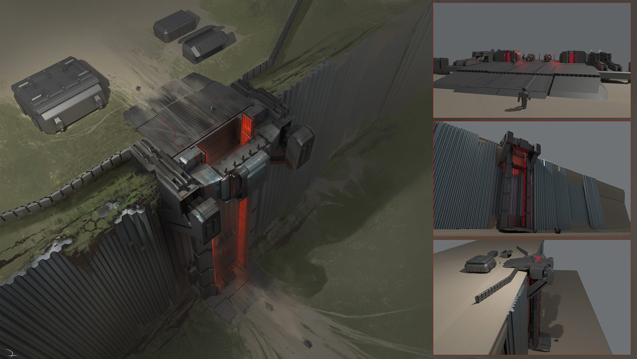 Banished Elevator Art from Halo Infinite