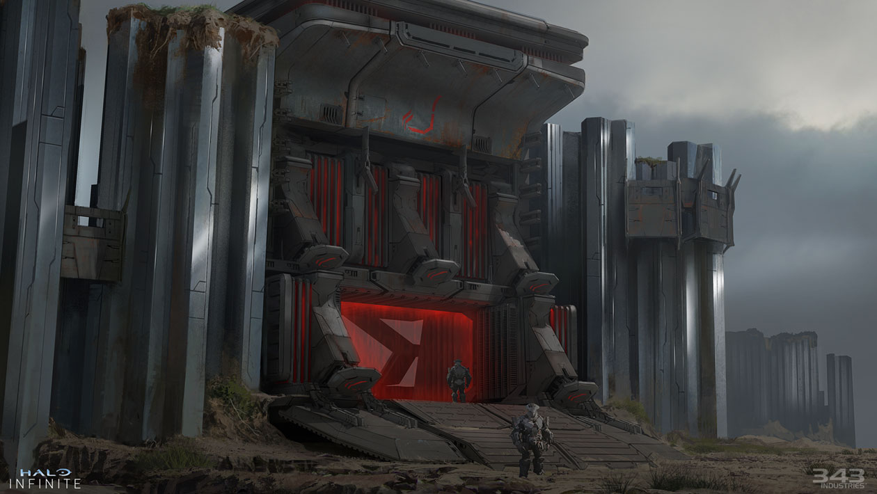Banished Fort Art from Halo Infinite