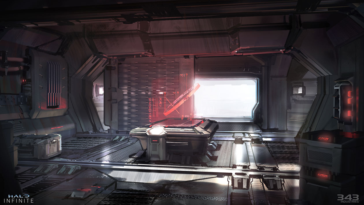 Banished Holotank Art from Halo Infinite