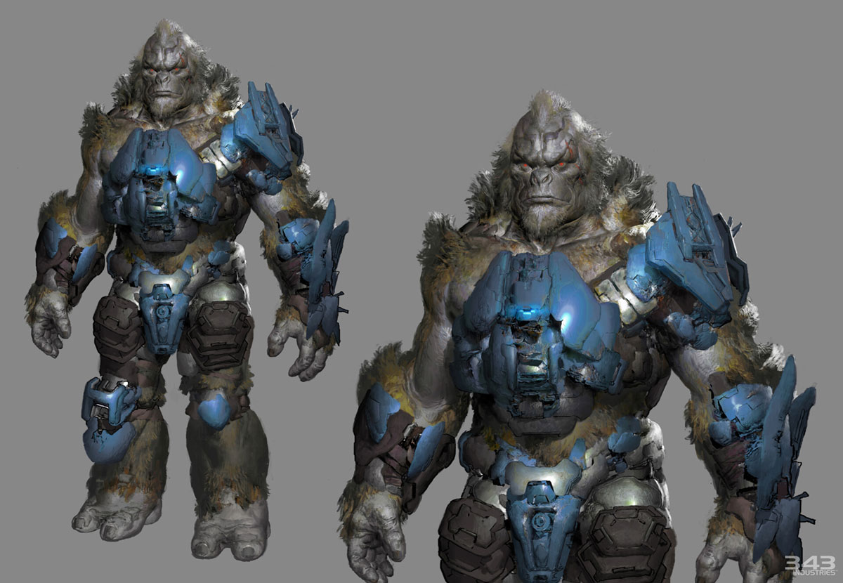 Brute Art from Halo Infinite