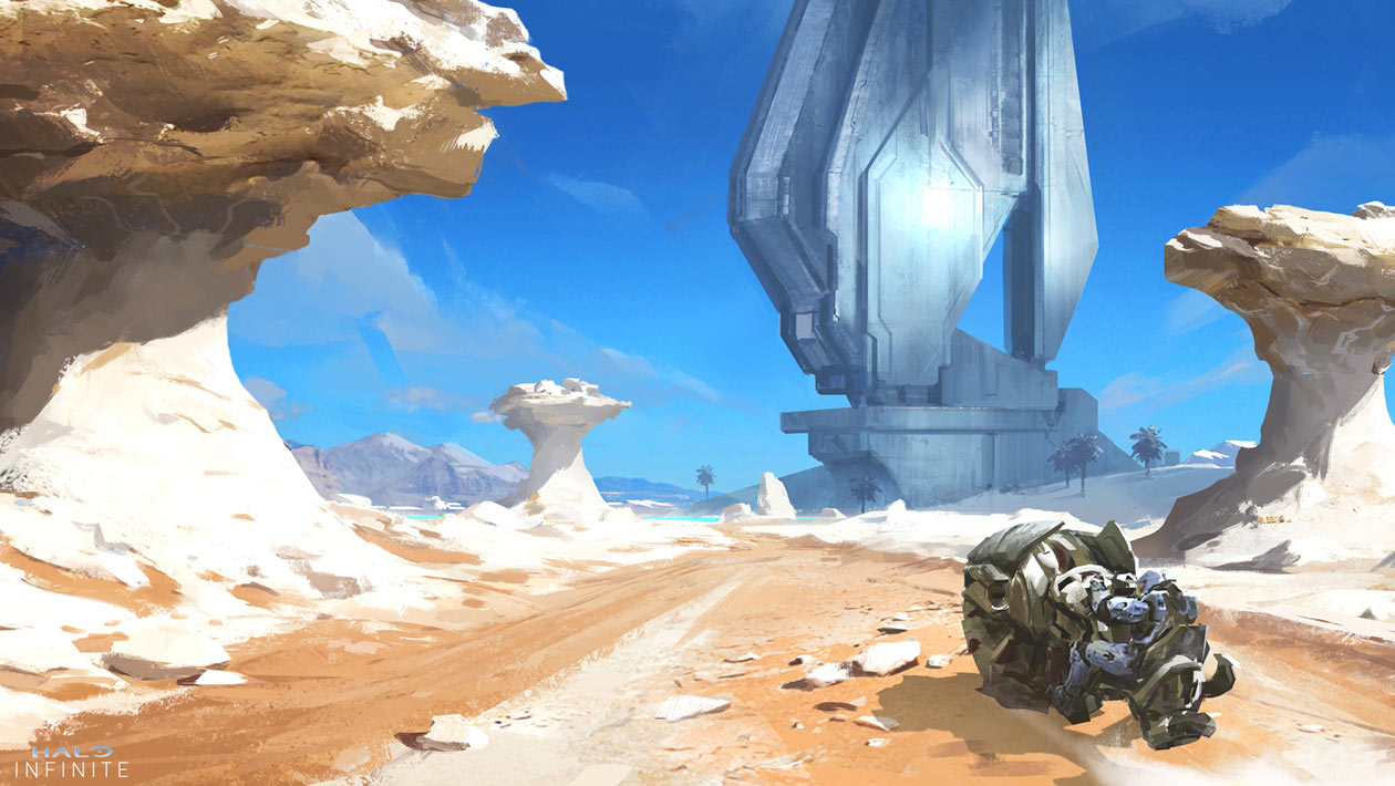 Chopper Concept Art from Halo Infinite