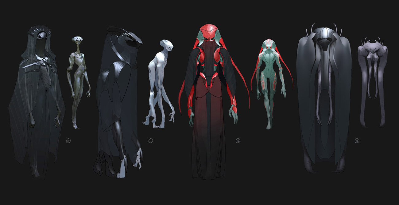 Inquisitor Concepts from Halo Infinite