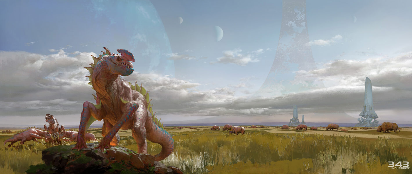 Installation 07 Fauna Art from Halo Infinite
