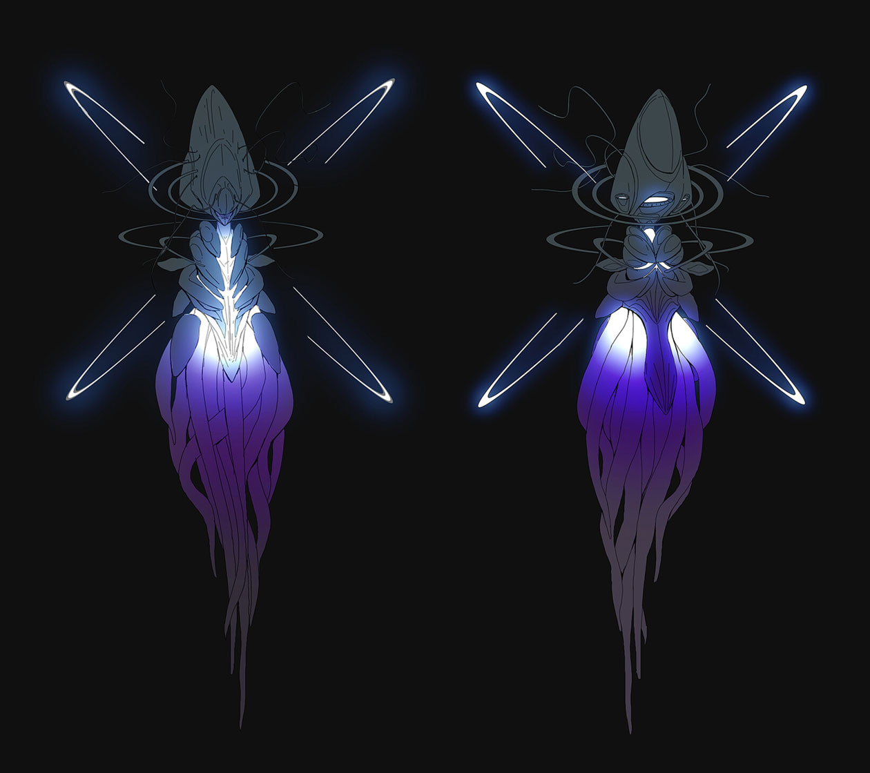 Olympus Inquisitor Back View Art from Halo Infinite