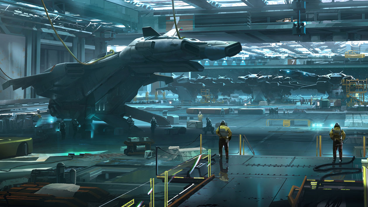 Pre-Production Concept Art from Halo Infinite