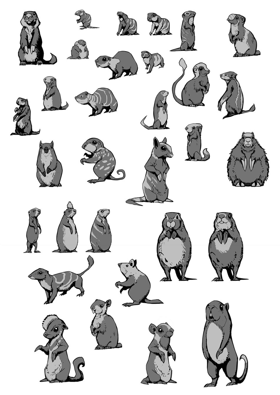 Space Gopher Concept Art from Halo Infinite
