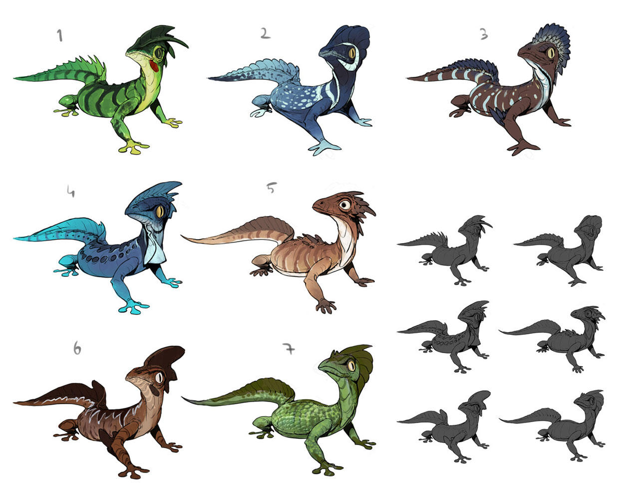 Space Lizard Art from Halo Infinite