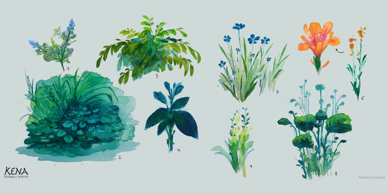Flora Art from Kena: Bridge of Spirits
