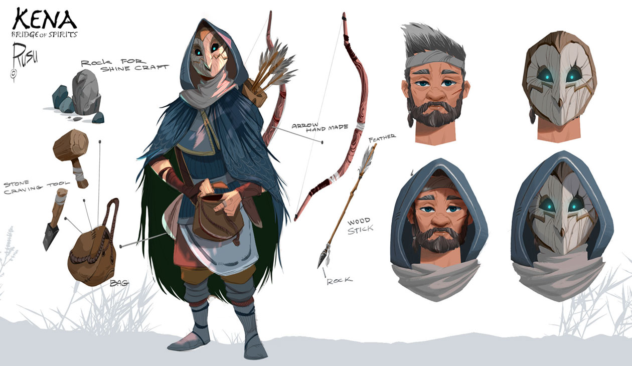 Rusu Art from Kena: Bridge of Spirits
