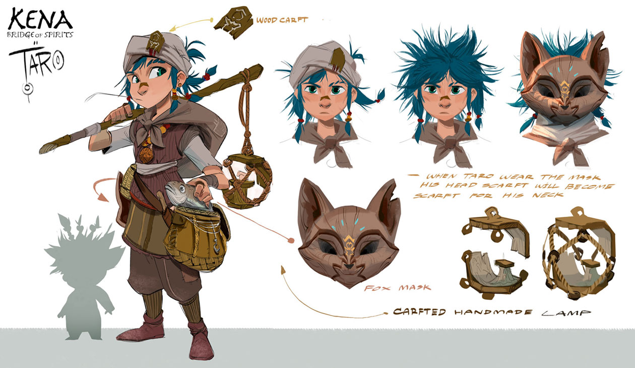 Taro Art from Kena: Bridge of Spirits