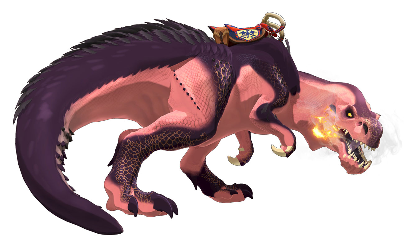 Anjanath Art from Monster Hunter Stories 2: Wings of Ruin