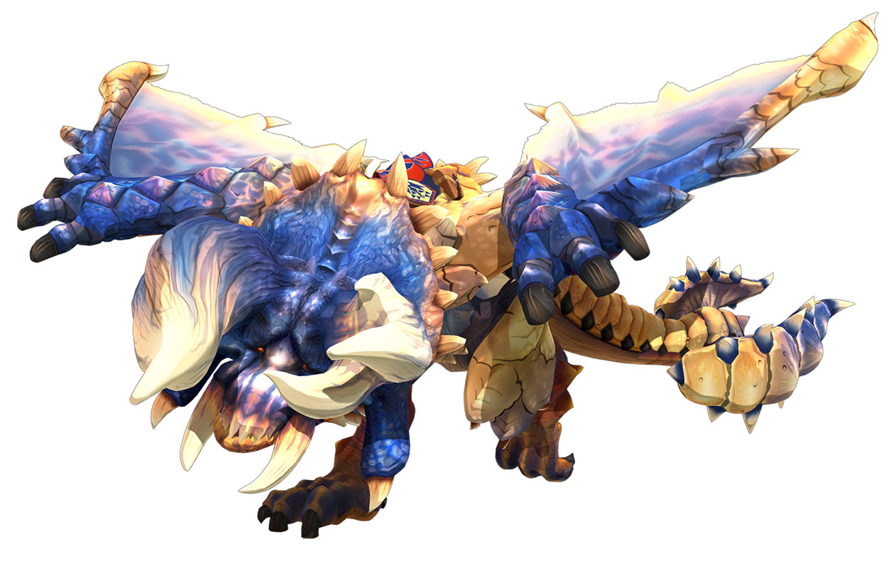 Bloodbath Diablos Art from Monster Hunter Stories 2: Wings of Ruin