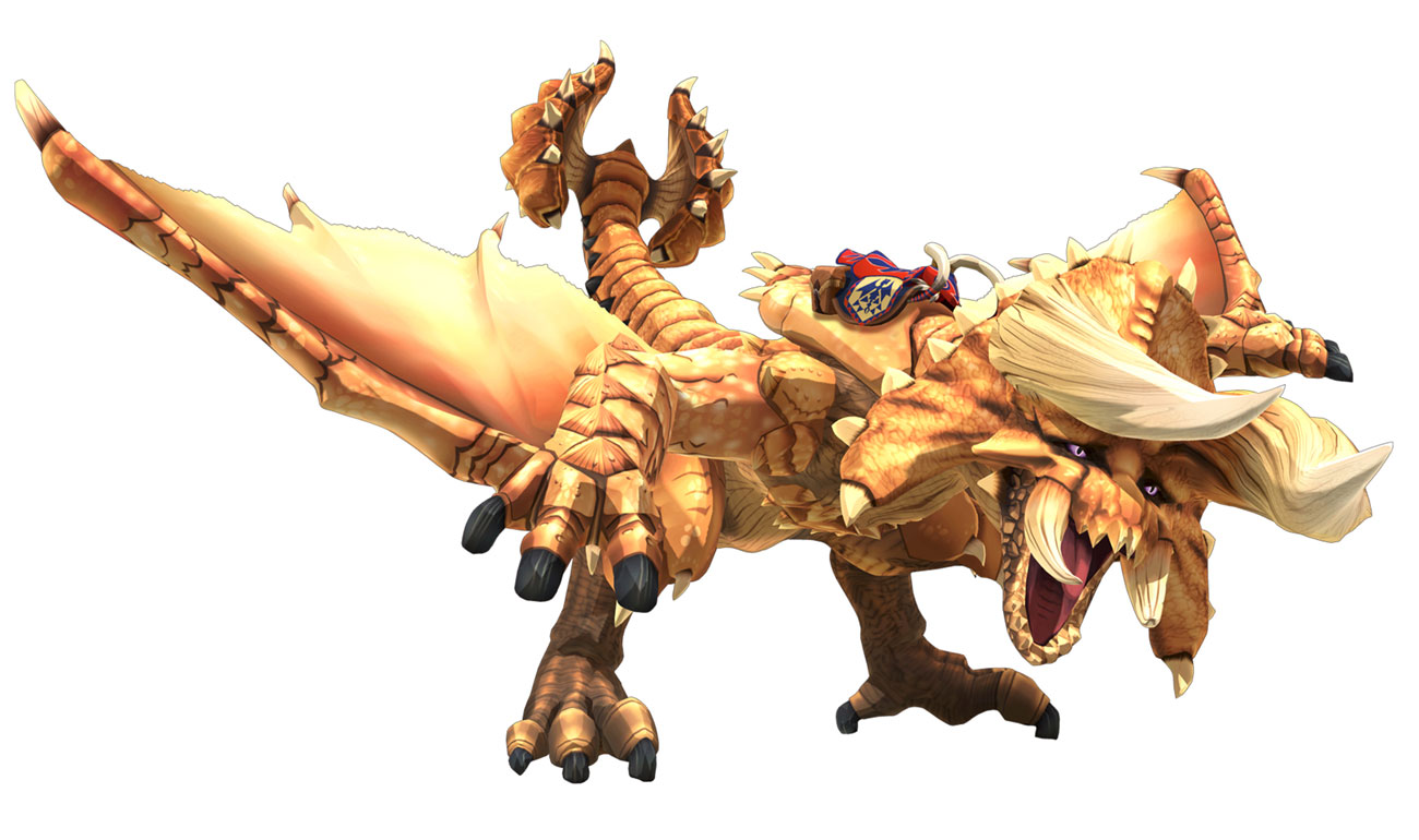 Diablos Art from Monster Hunter Stories 2: Wings of Ruin
