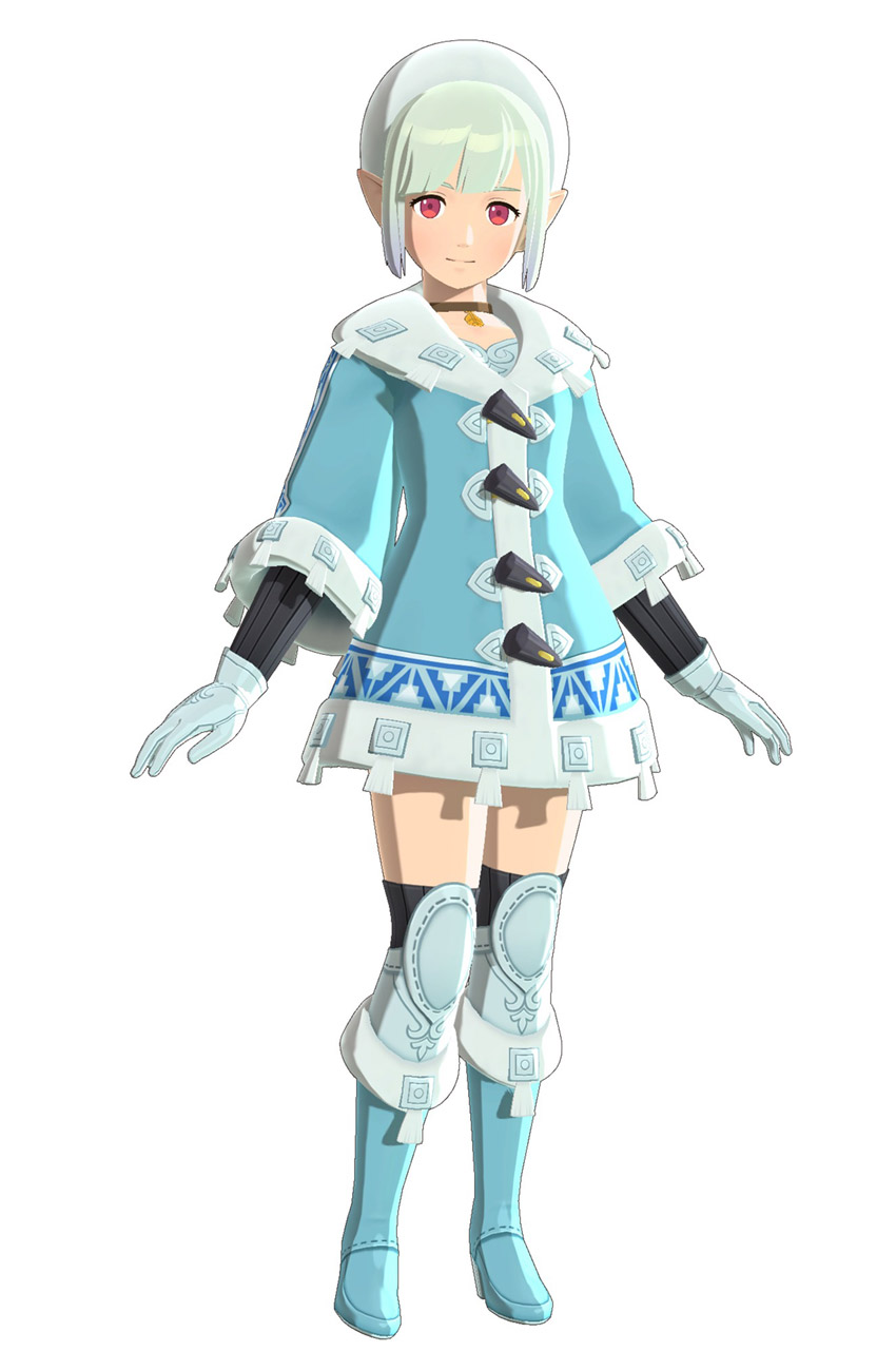 Ena Kuan Coat Outfit Art from Monster Hunter Stories 2: Wings of Ruin