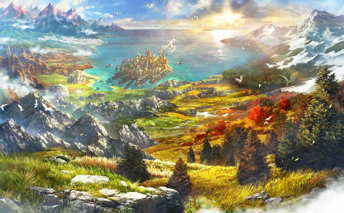 Field Key Art from Monster Hunter Stories 2: Wings of Ruin