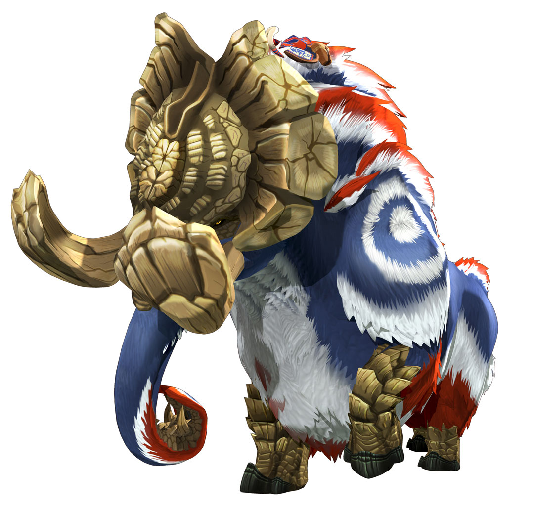 Gammoth Art from Monster Hunter Stories 2: Wings of Ruin