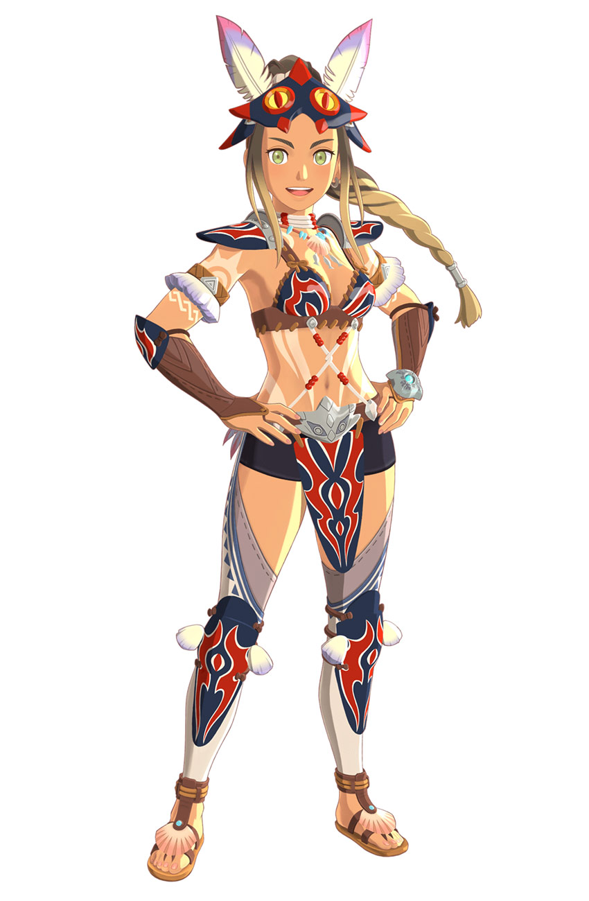Kayna Art from Monster Hunter Stories 2: Wings of Ruin