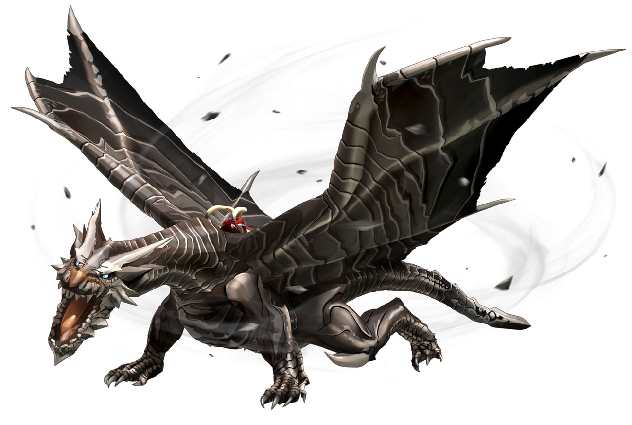 Kushala Daora Art from Monster Hunter Stories 2: Wings of Ruin