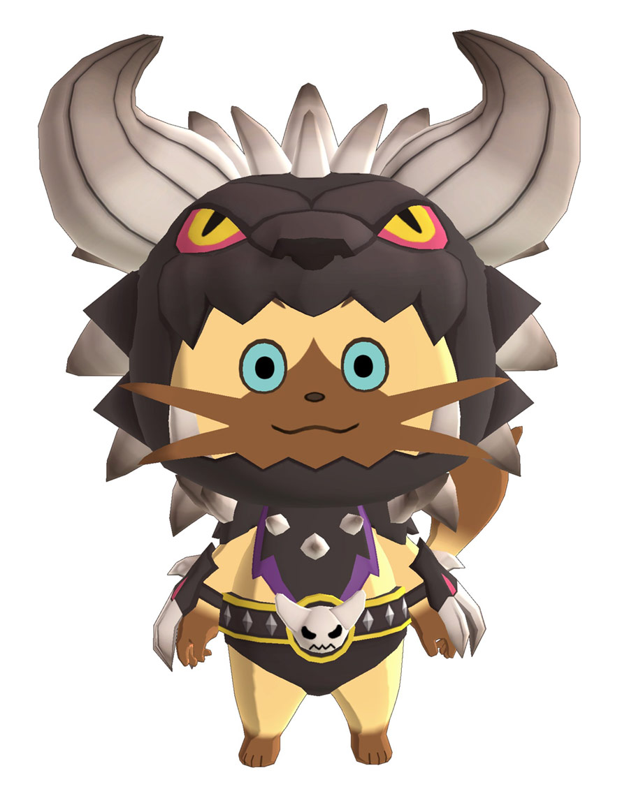 Navirou Nergigante Outfit Art from Monster Hunter Stories 2: Wings of Ruin