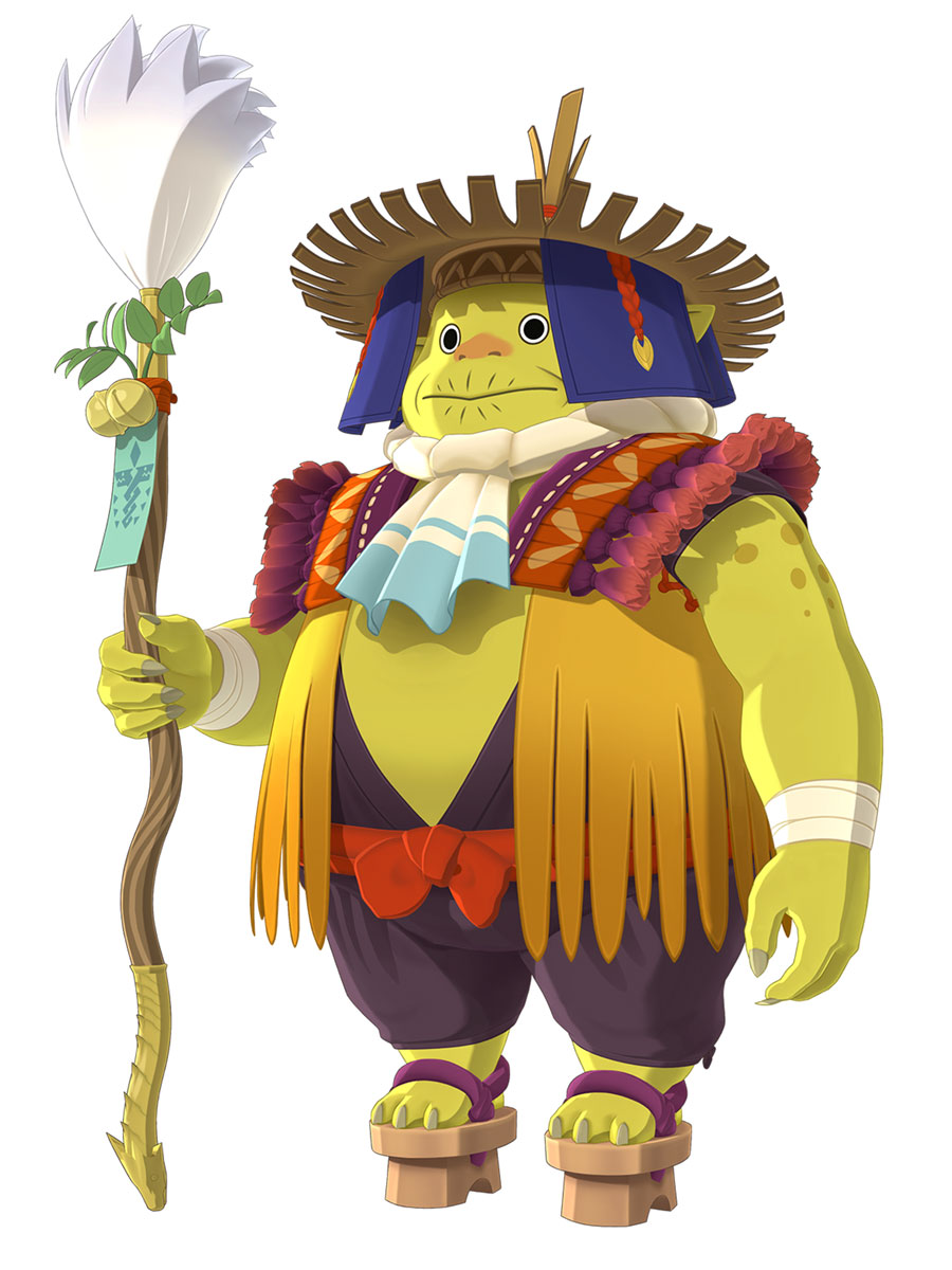 Ol' Dede Art from Monster Hunter Stories 2: Wings of Ruin