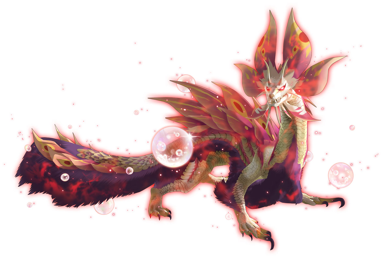 Rage-Ray Mizutsune Art from Monster Hunter Stories 2: Wings of Ruin